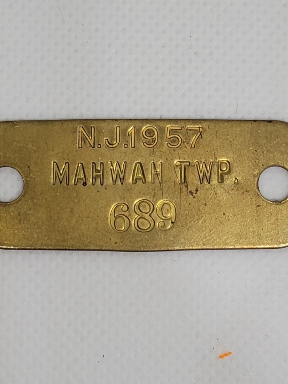 Vintage Dog Tag